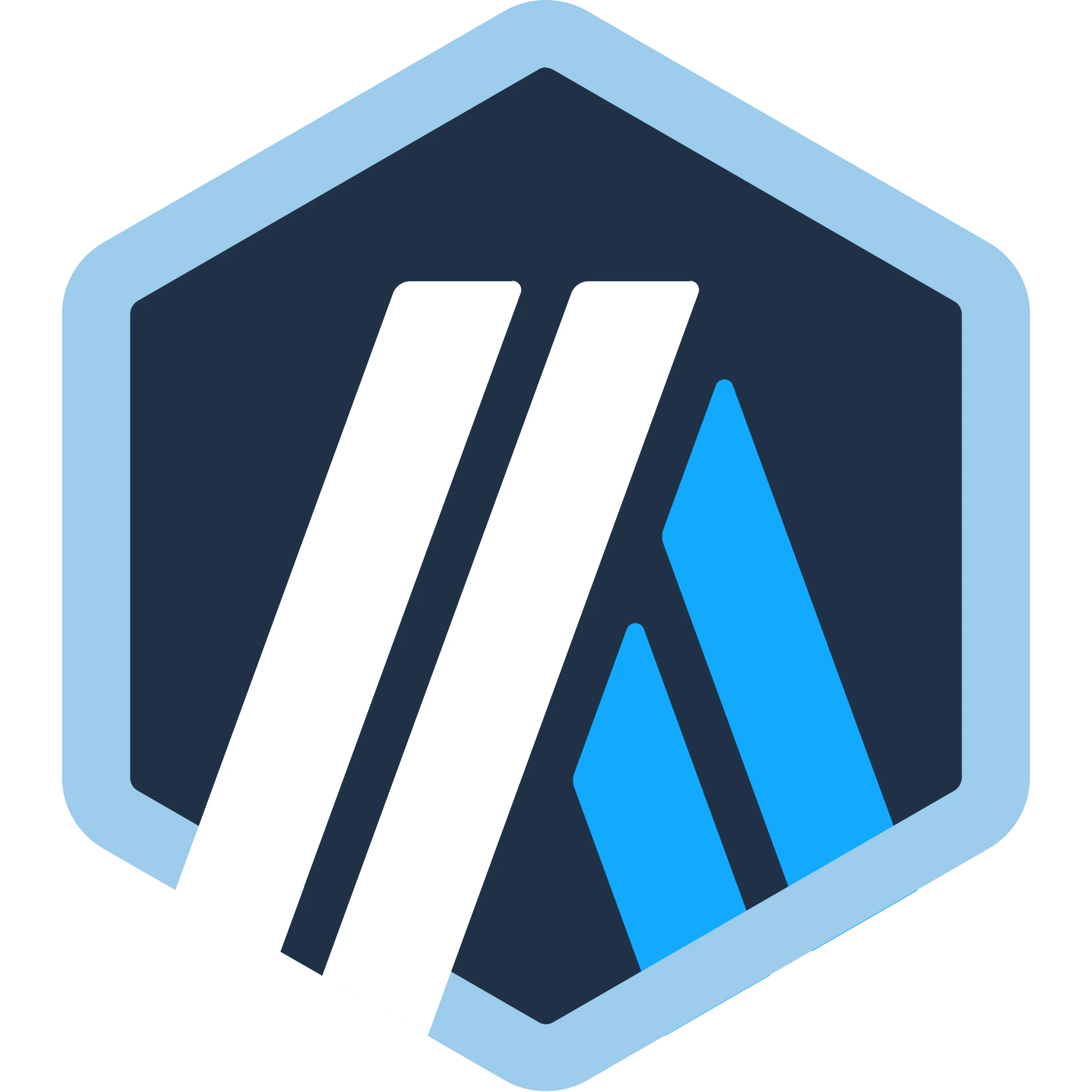 Arbitrum blockchain logo